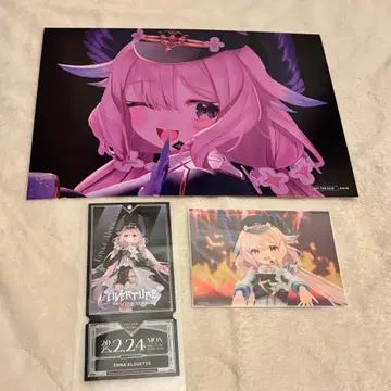 니지페스 OVERTURE 빅 카드 브로마이드 티켓 에나