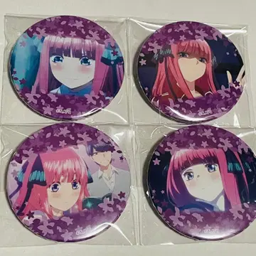 나카노 니노 최애 캐릭터 캔뱃지 세트