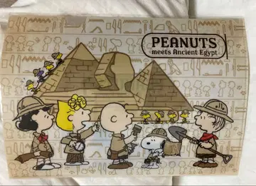 스누피 고대 이집트전 A4 클리어 파일