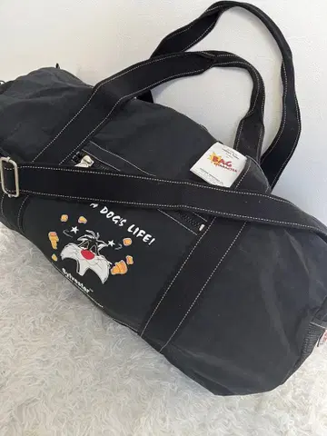 실베스터 캣 보스턴 백 숄더 블랙 택 포함 헤이세이 레트로