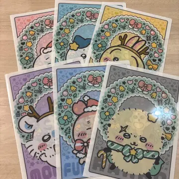 치이카와 (먼작귀) 세븐일레븐 클리어 파일 6장 세트