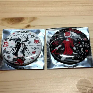 페르소나 5 산리오 콜라보 캔뱃지 타카마키 안 팬서