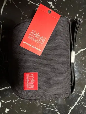 Manhattan Portage 블랙 숄더백