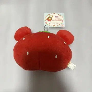 레어 리락쿠마 딸기 페이스 마스코트 봉제 인형 키링 레트로