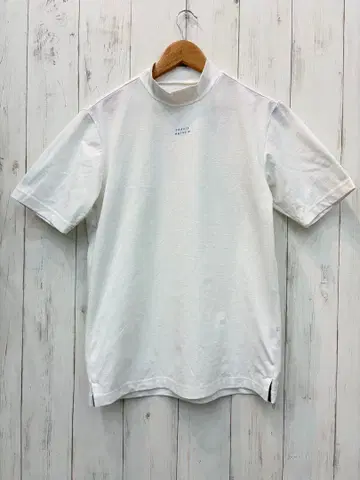 트래비스 매슈 하이넥 셔츠 화이트 사이즈 M