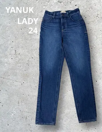 [새상품급] YANUK 야누크 LADY 스키니 데님 팬츠 블루 24