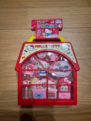 (미개봉 새상품) 헬로키티 프티 하우스 완구 피규어