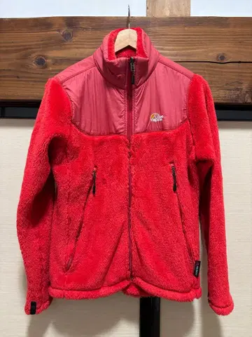 로우 알파인 플리스 자켓 M 사이즈 레드