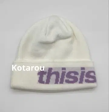 thisisneverthat 로고 니트 캡 비니 니트 모자