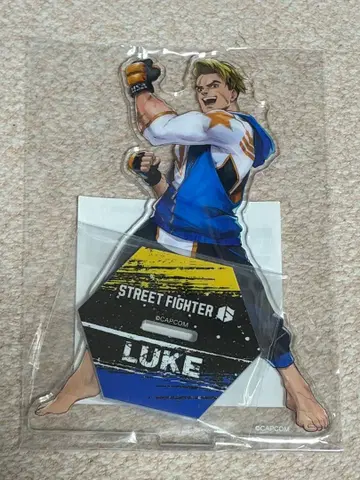 캡콤 복권 스트리트 파이터 6 스트6 아크릴 스탠드 루크 ROUND3
