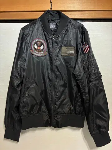 MA-1 플라이트 자켓 블랙 LL 남성용 아우터 매니아 필견!