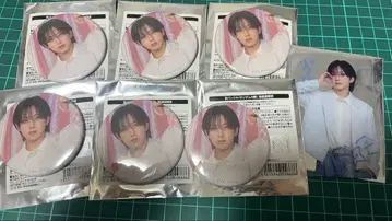 &TEAM 카페 캔뱃지 클리어 카드 FUMA 후우마