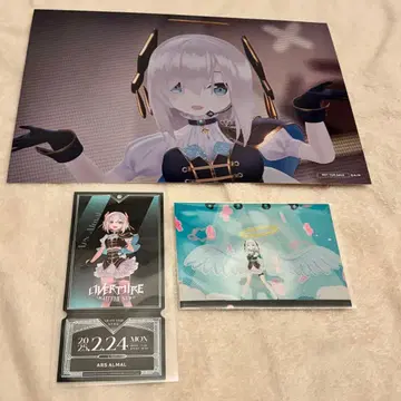 니지 페스티벌 OVERTURE 데카 카드 브로마이드 티켓 아르스