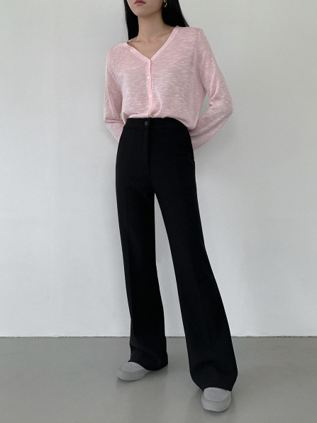 Frombeginning New Women&#x27;s Brushed Bootcut Pants M