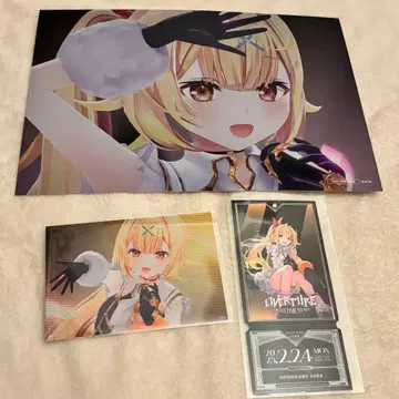 니지페스 OVERTURE 빅 카드 브로마이드 티켓 호시카와 사라