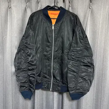 MA-1 플라이트 자켓 블랙 빈티지