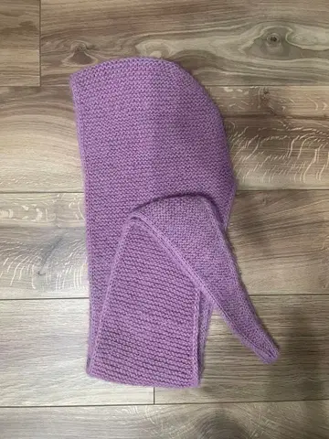 소피 후드 소피 스카프 발라클라바 후드 머플러 핸드메이드