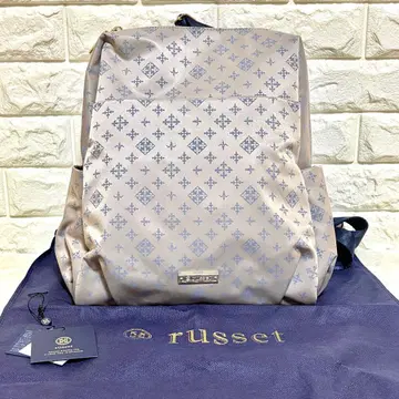 [ 새상품 미사용 ] russet 러셋 모노그램 백팩 토트 2WAY