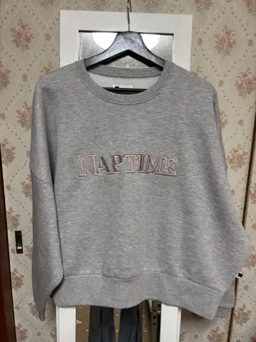 그레이 NAPTIME 맨투맨 S 세트