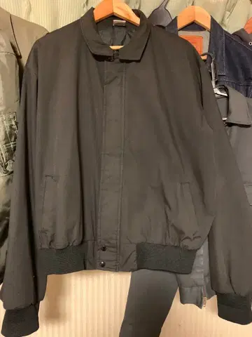 블랙 X-LARGE 점퍼 블루종 usa제