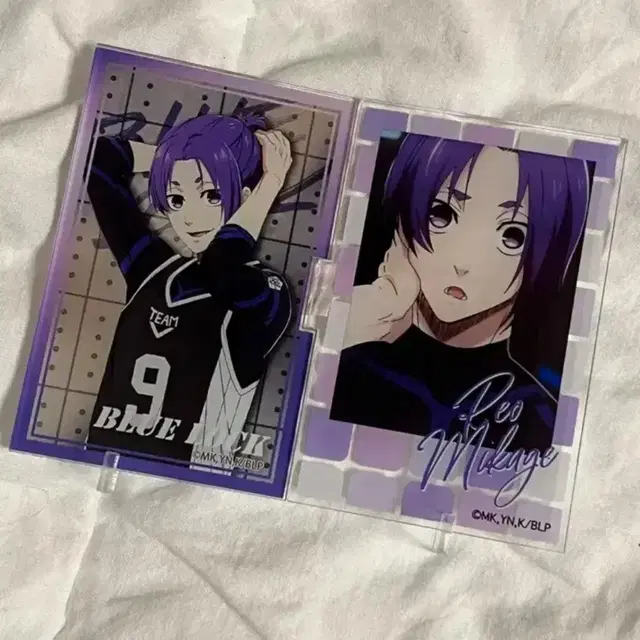 블루록 미카게 레오 포토프레임 포토프레 아크릴 스탠드 굿즈 양도