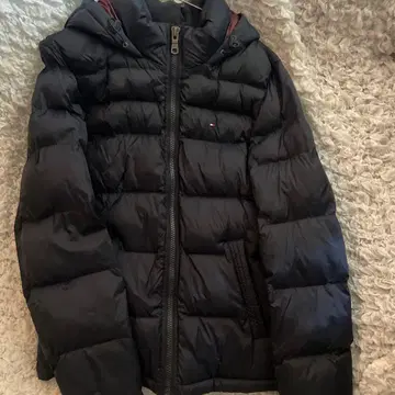 타미힐피거 네이비 자켓 다운 마크 있음