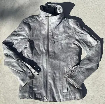 archive 페이드 자켓 더블 지퍼 모드 스타일