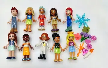 레고 미니 피규어 정품 레고 프렌즈 10체 미니 인형 여아 남아