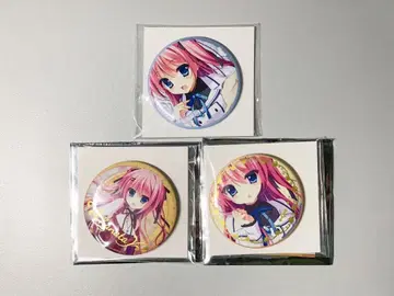 종이 위의 마법사 히나타 카나타 3개 세트 캔뱃지 중국 한정판