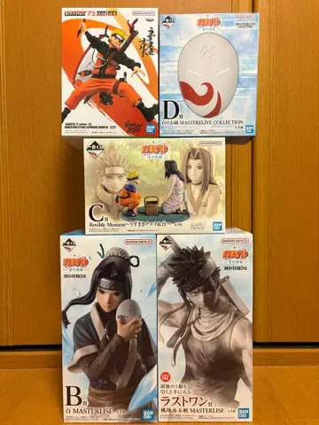 나루토 제일복권 참불참 화이트 프라이스 피규어 묶음 판매