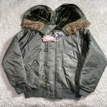 미사용 택 포함 로스코 플라이트 자켓 N-2B