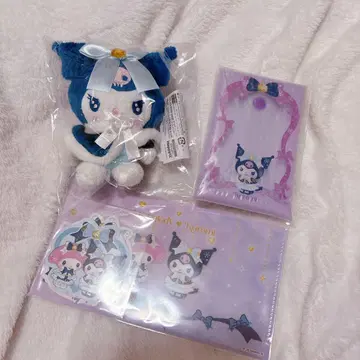 산리오 해피 복권 쿠로미 봉제 인형 참 외