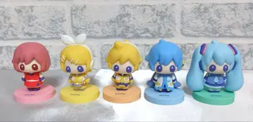 하츠네 미쿠 트레이딩 러버 피규어 보컬로이드 세트