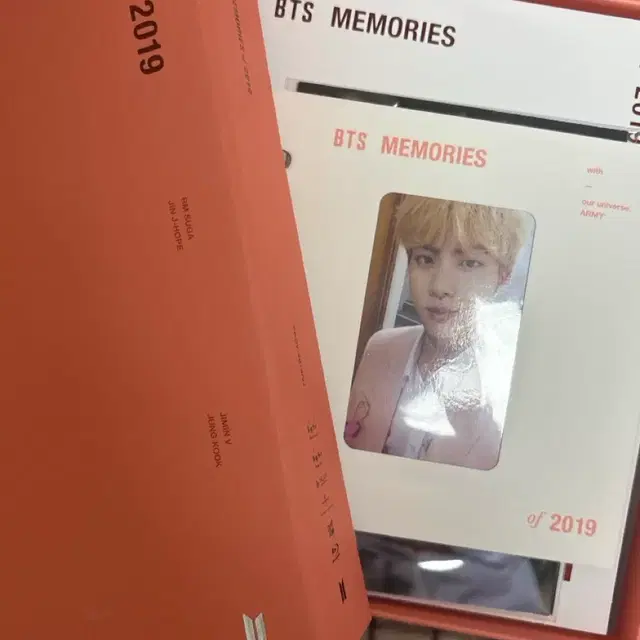 방탄 2019메모리즈 블루레이 진 포카
