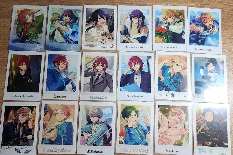 Ensemble Stars! Pashacard approximately 30 cards bulk