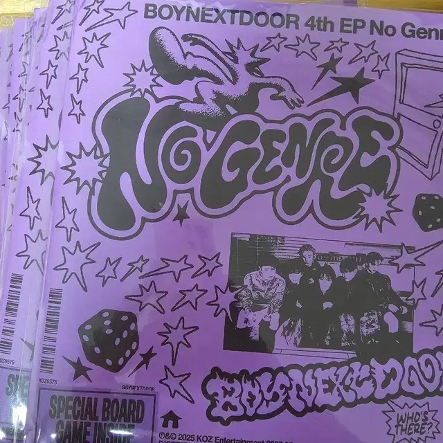 보넥도 노장르 보드게임반 미개봉 앨범