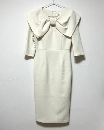 rinfarre 아이보리 큰 리본 원피스 드레스 S 사이즈