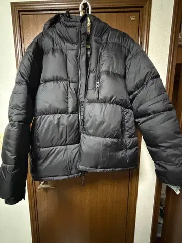 리사이클 헤비 웨이트 퍼퍼 자켓 블랙