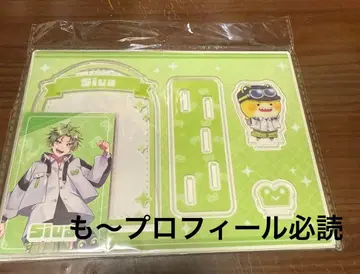 컬러풀 피치 시바 트레이딩 카드 포함 트레이딩 카드 스탠드