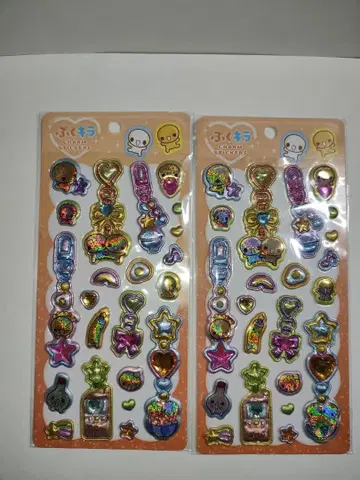 푸쿠키라 낫토짱 씰 2점 정품