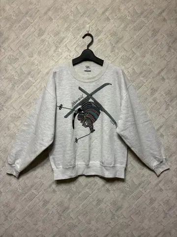 Crazy Shirts 하와이 맨투맨 트레이닝복 속기모 US/S