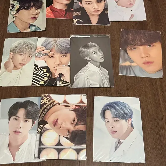 방탄소년단 콘서트 md 프리미엄 포토 (정국, 진, 알엠, 슈가, 지민)