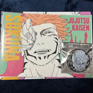 주술회전 실버 캔뱃지 아트 카드 컬렉션 스쿠나