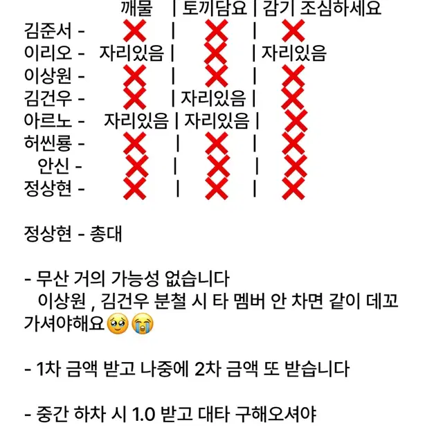 알디원 앨범 분철 양도 (자리 있음)