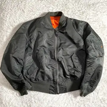 90s 알파인더스트리 플라이트 자켓 리버서블