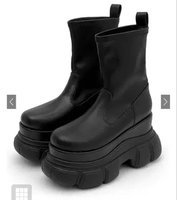 GRL 그레일 통굽 스니커즈 밑창 숏부츠