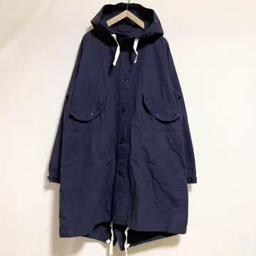 오버 실루엣! ENGINEEREDGARMENTS 구형 하이랜드 후드티