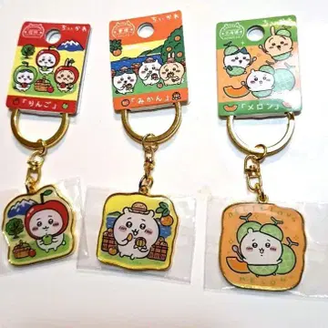 치이카와 (먼작귀) 지역 한정 키링 3개