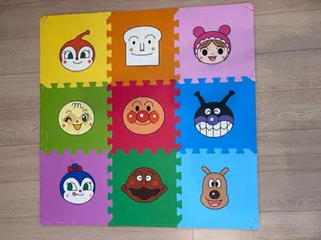 호빵맨과 친구들 퍼즐로 놀자! 말랑말랑 매트 9