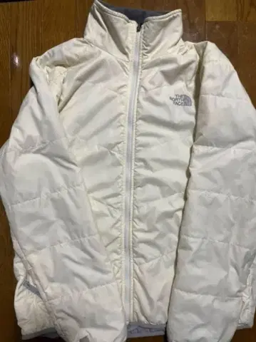 THE NORTH FACE 화이트 다운 자켓